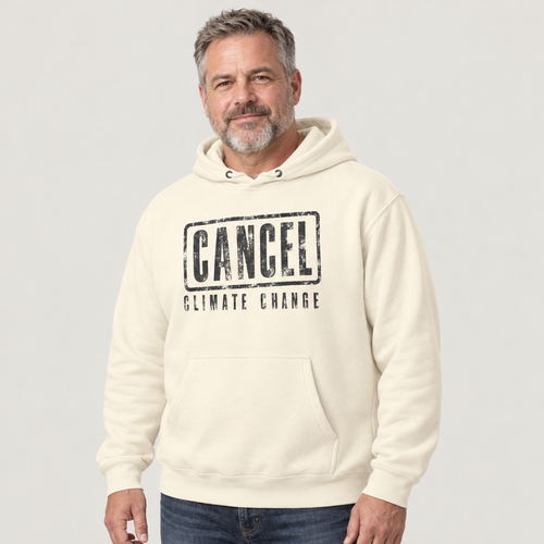 Cancel Climate Change — Soft Hoodie