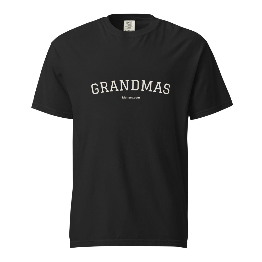 Grandmas — Collegiate Edition Tee — Black