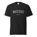 Music Matters — Heavyweight Tee — Black