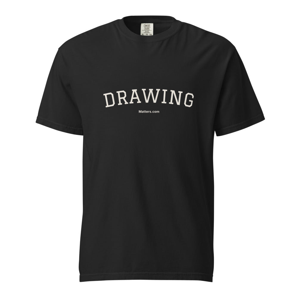 Drawing — Collegiate Edition Tee — Black