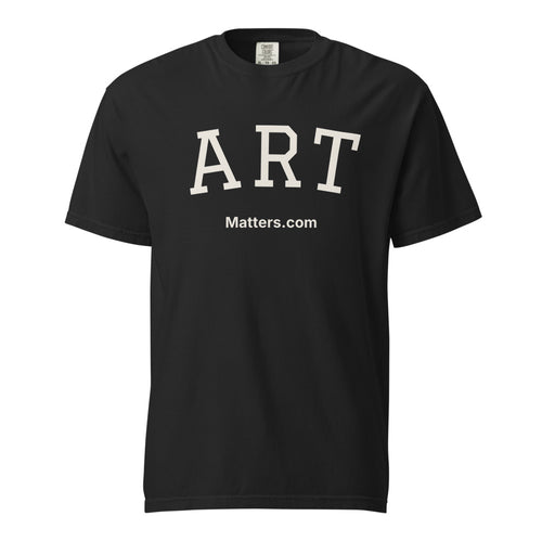 Art Matters — Heavyweight Tee — Black