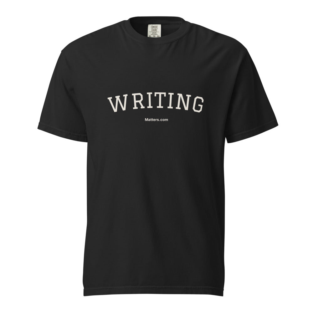 Writing Matters — Collegiate Edition Tee — Black