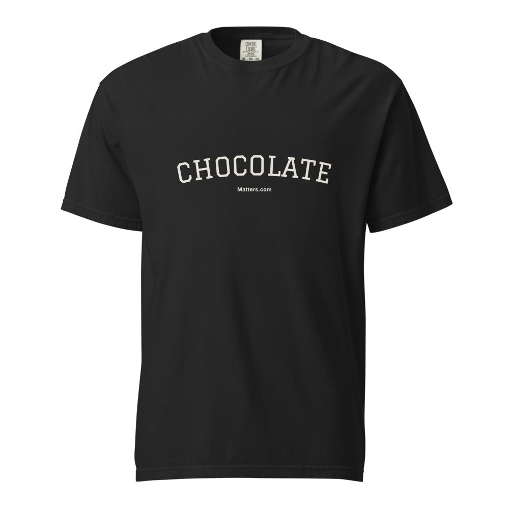 Chocolate — Collegiate Edition Tee — Black