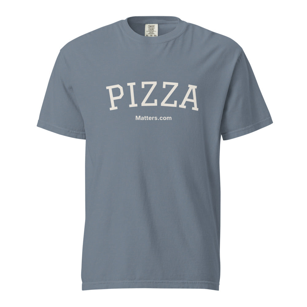 Pizza — Collegiate Edition Tee — Blue Jean