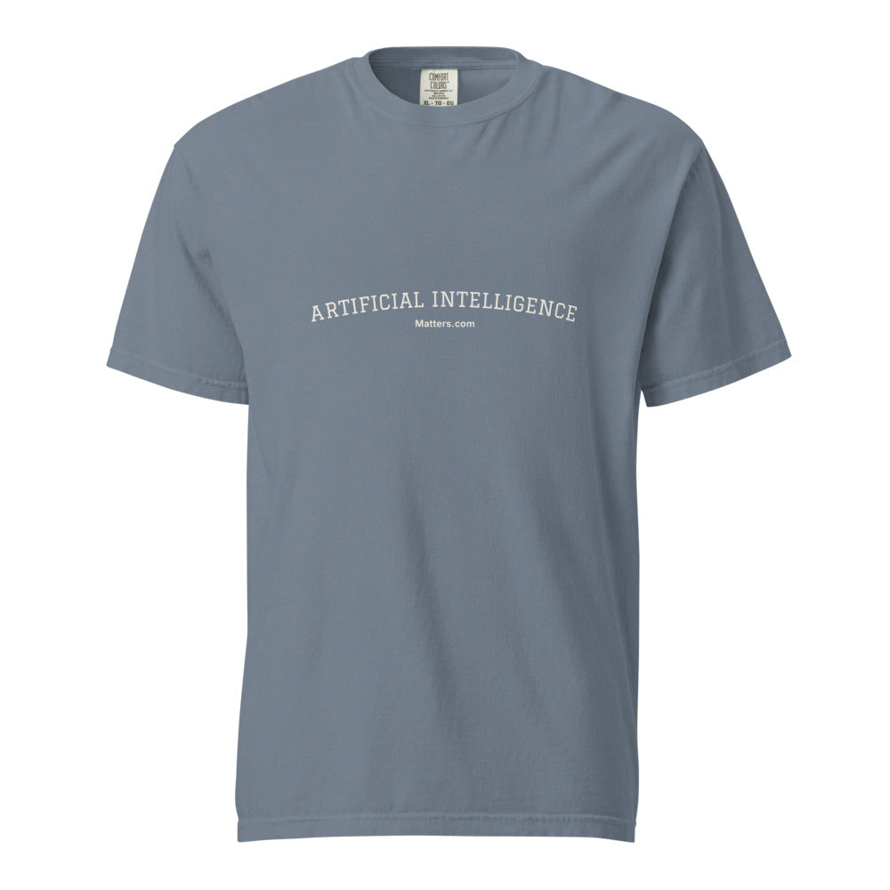 Artificial Intelligence — Collegiate Edition Tee — Blue Jean