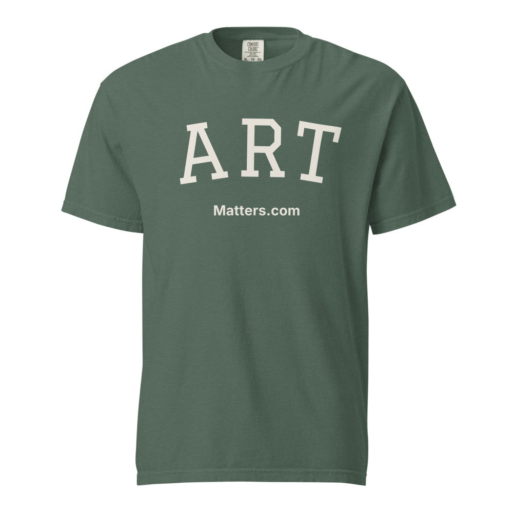 Art Matters — Heavyweight Tee — Blue Spruce