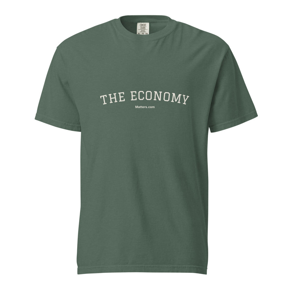 The economy — Collegiate Edition Tee — Blue Spruce