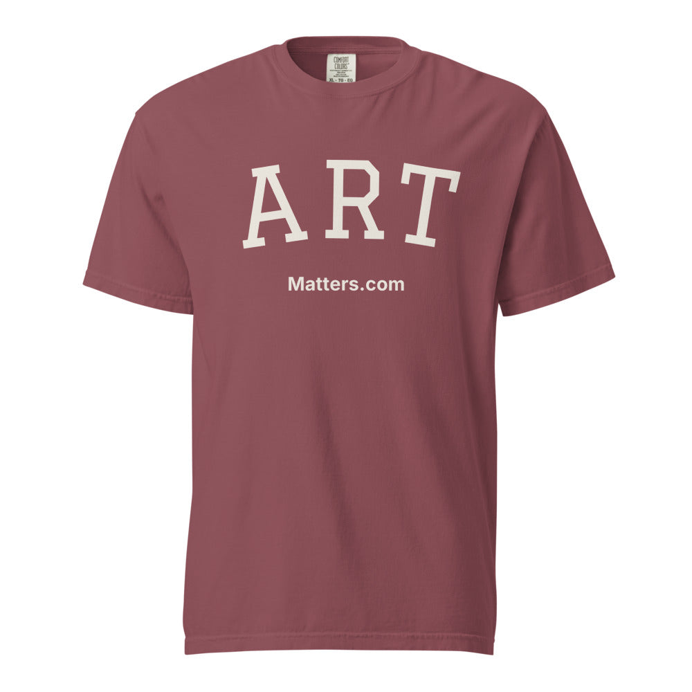 Art Matters — Heavyweight Tee — Brick