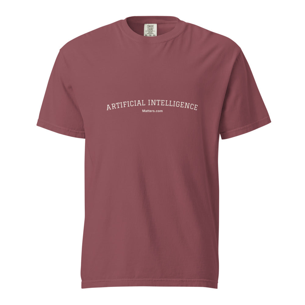 Artificial Intelligence — Collegiate Edition Tee — Brick