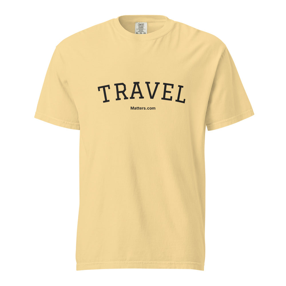 Travel — Collegiate Edition Tee — Butter