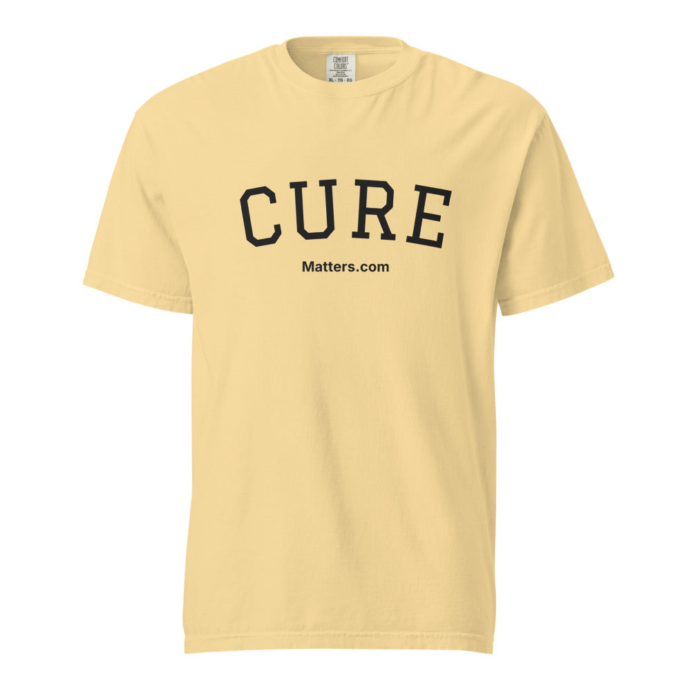 Cure — Collegiate Edition Tee — Butter