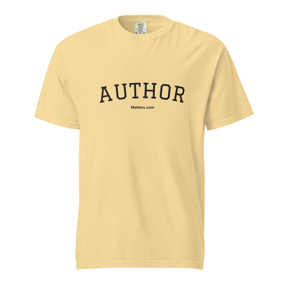 Author — Collegiate Edition Tee — Butter