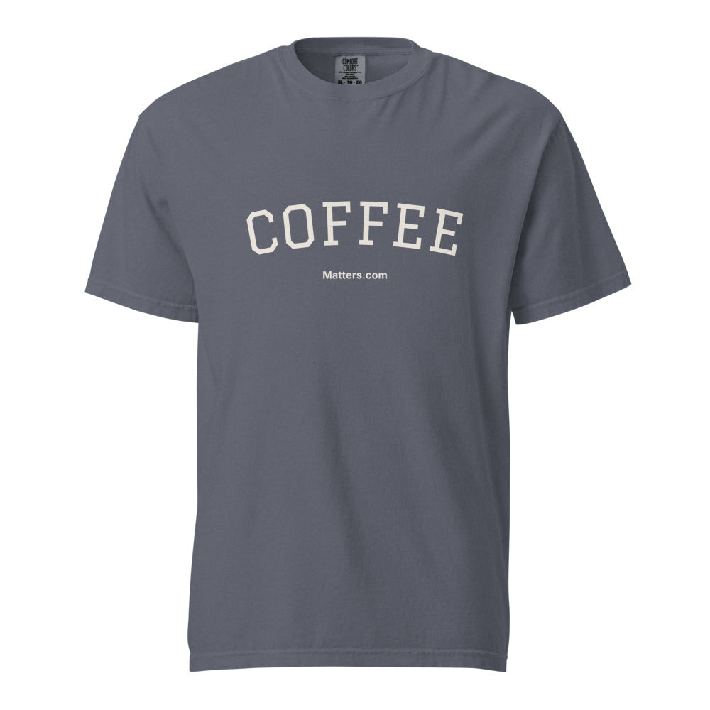 Coffee Matters — Heavyweight Tee — Denim