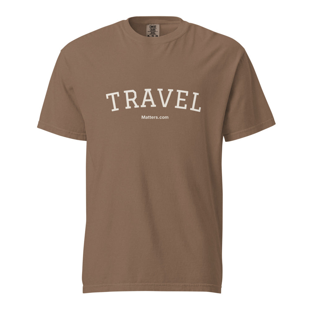 Travel — Collegiate Edition Tee — Espresso