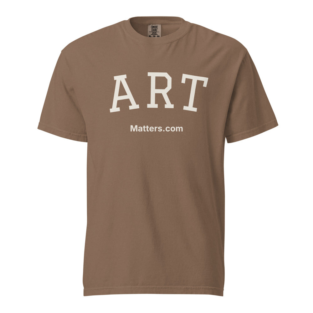 Art Matters — Heavyweight Tee — Espresso