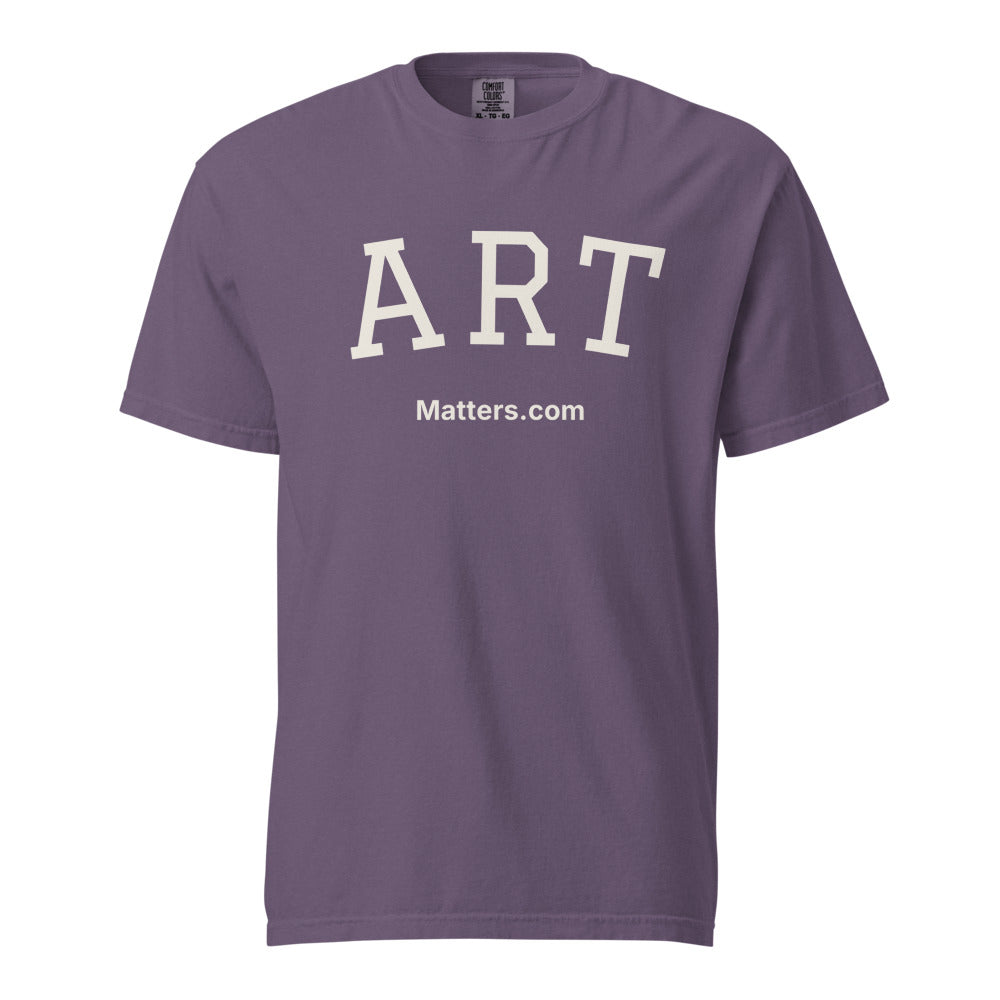 Art Matters — Heavyweight Tee — Grape