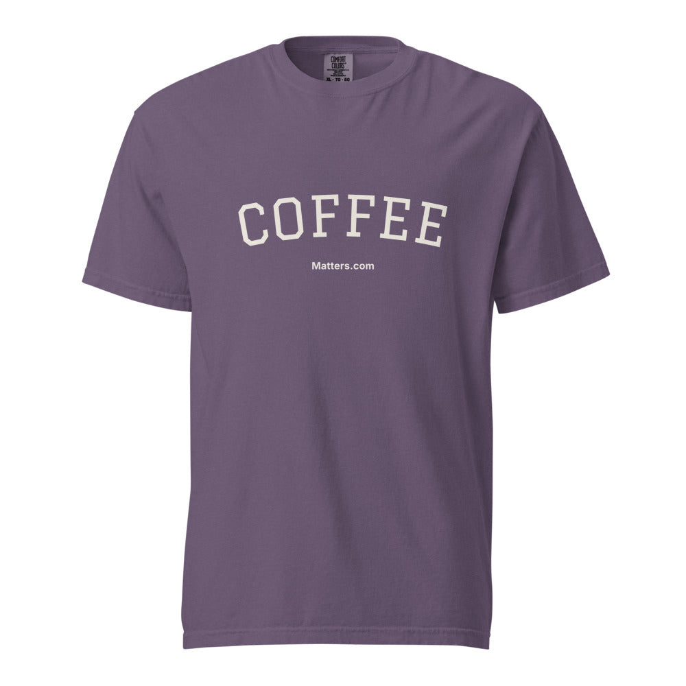 Coffee Matters — Heavyweight Tee — Grape