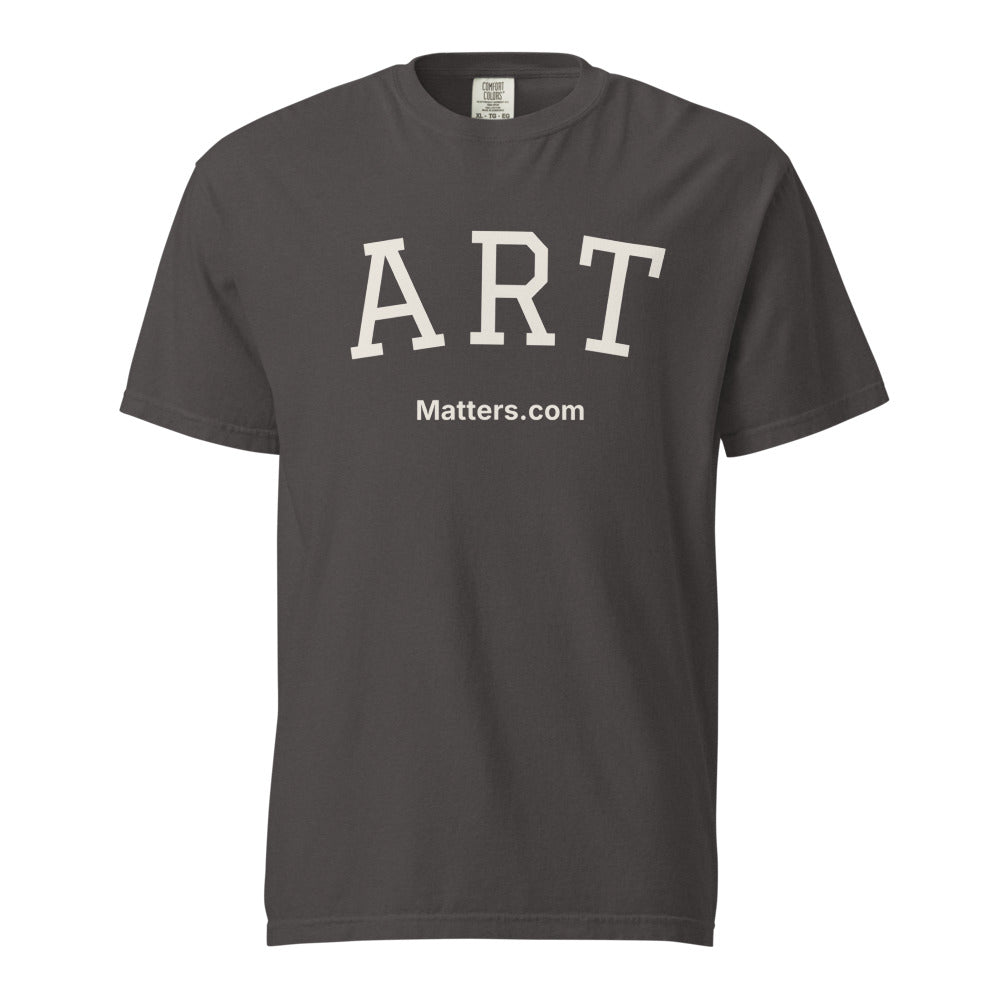 Art Matters — Heavyweight Tee — Graphite