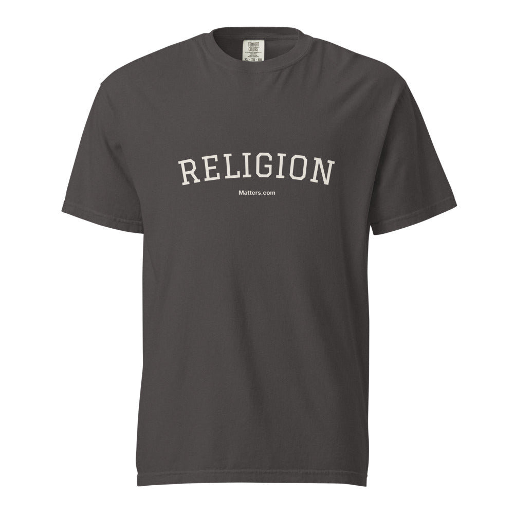 Religion — Collegiate Edition Tee — Graphite