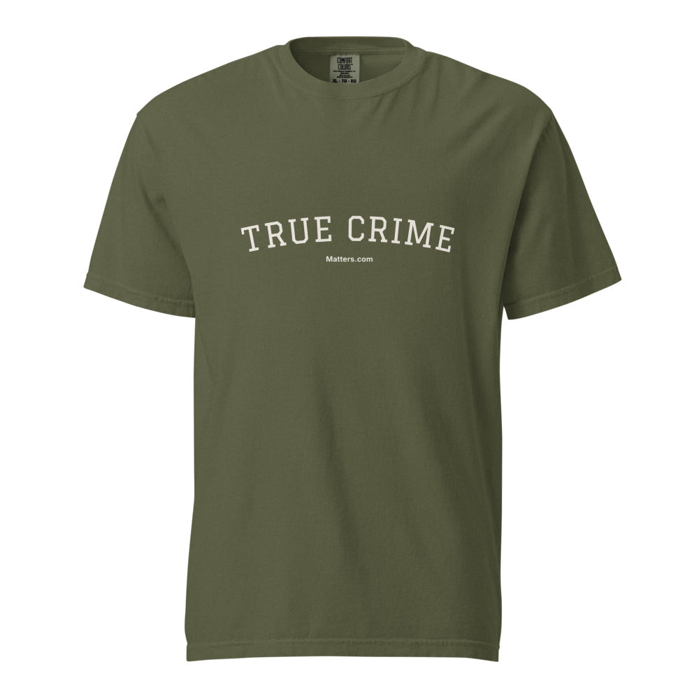 True Crime — Collegiate Edition Tee — Hemp
