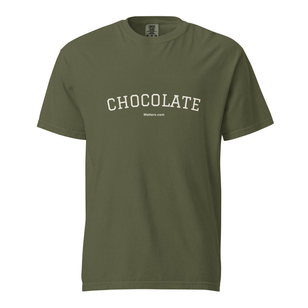 Chocolate — Collegiate Edition Tee — Hemp