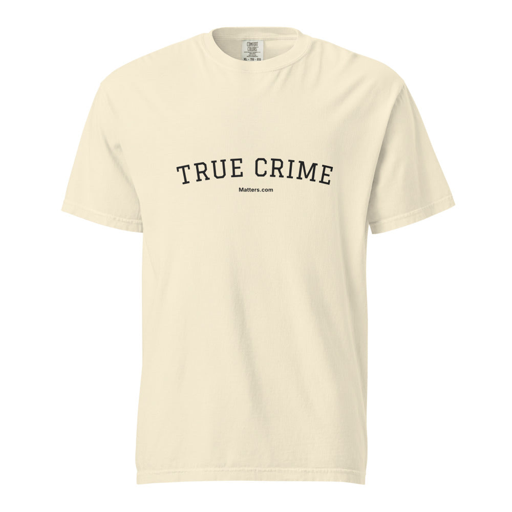 True Crime — Collegiate Edition Tee — Ivory