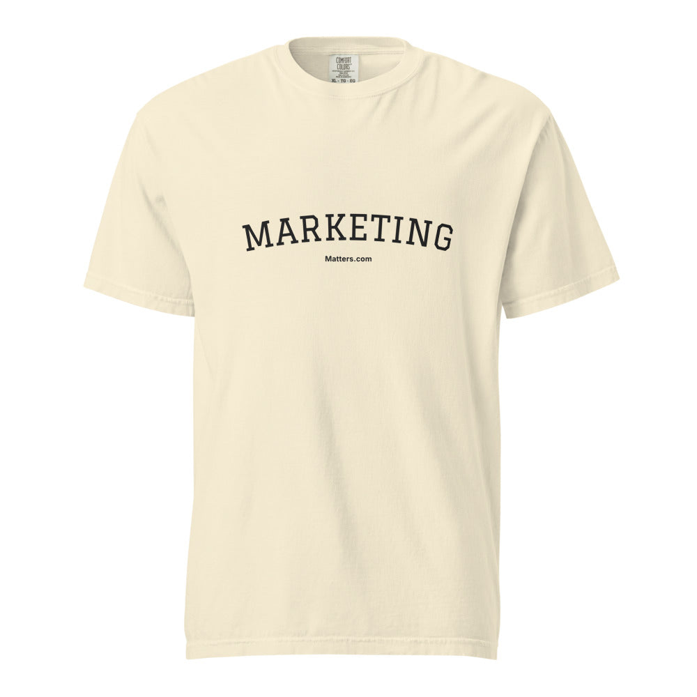 Marketing — Collegiate Edition Tee — Ivory