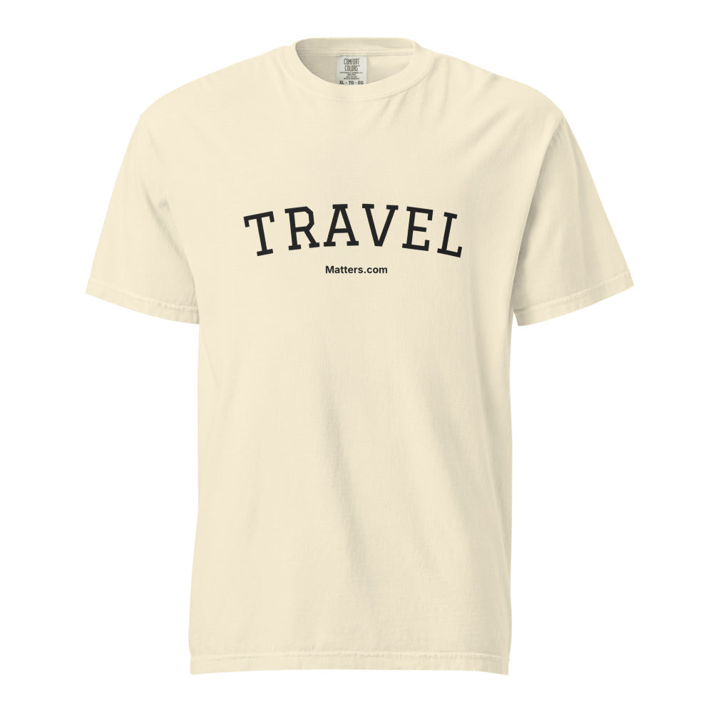 Travel — Collegiate Edition Tee — Ivory