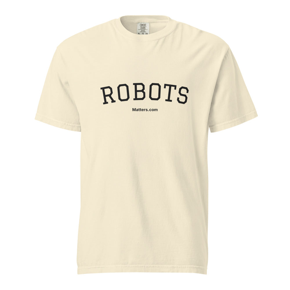 Robots — Collegiate Edition Tee — Ivory