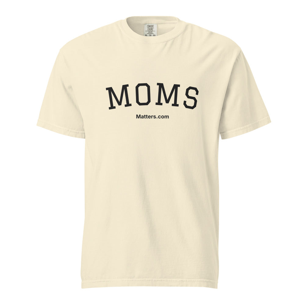 Moms — Collegiate Edition Tee — Ivory