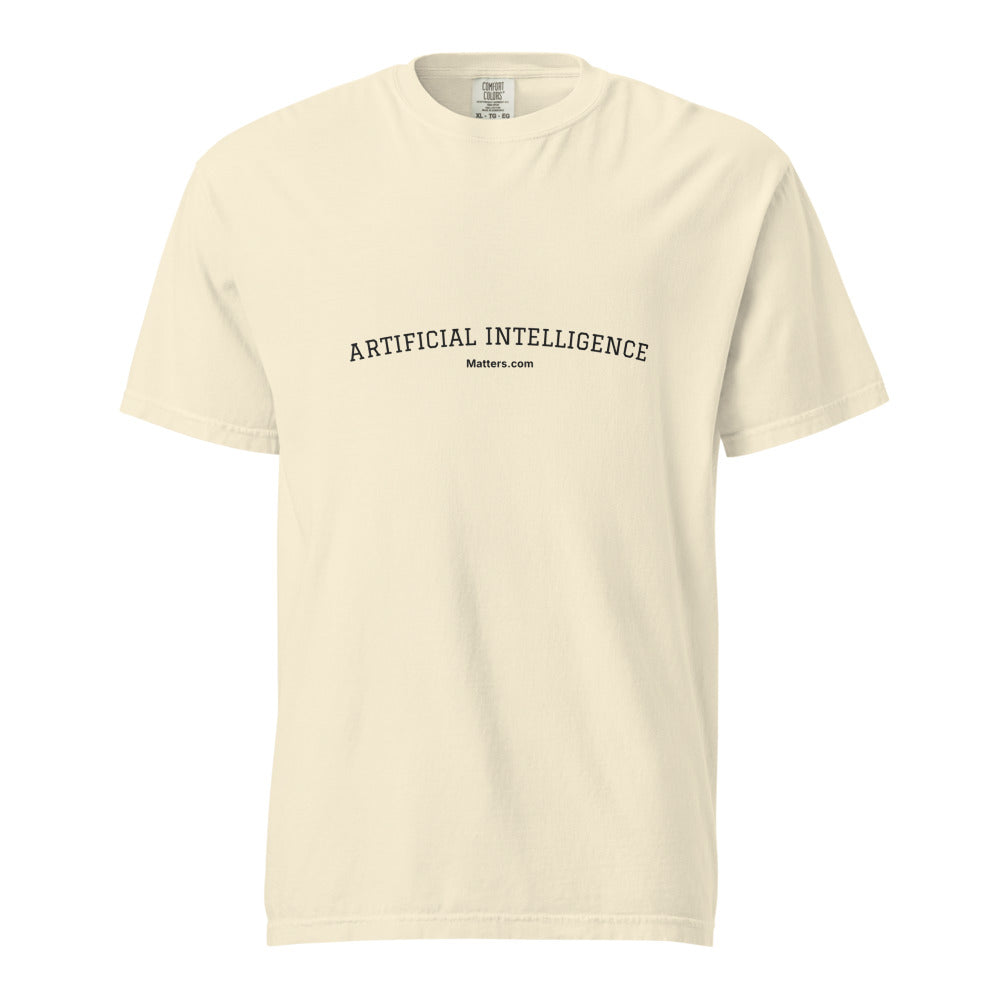 Artificial Intelligence — Collegiate Edition Tee — Ivory