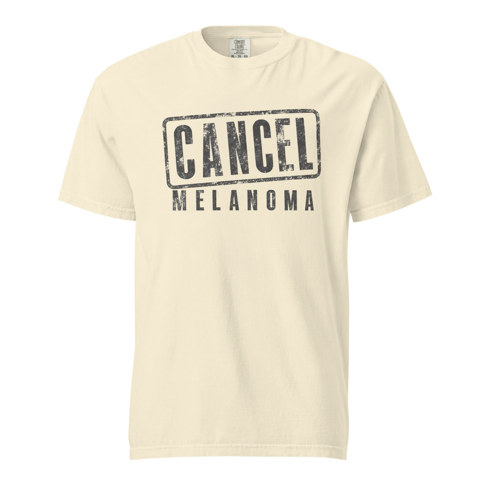 Cancel Melanoma — Tee — Ivory (front)