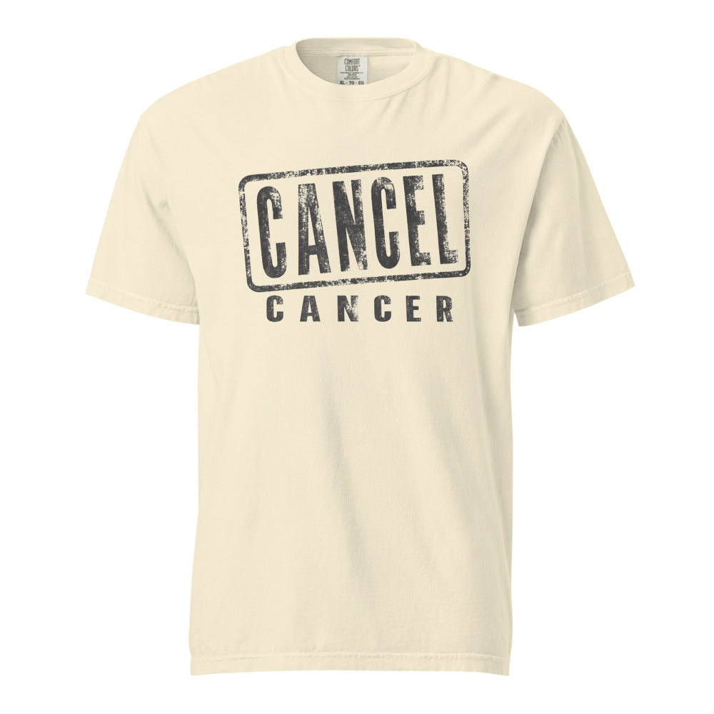 Cancel Cancer — Tee — Ivory (front)