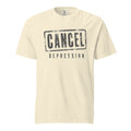 Cancel Depression — Tee — Ivory (front)
