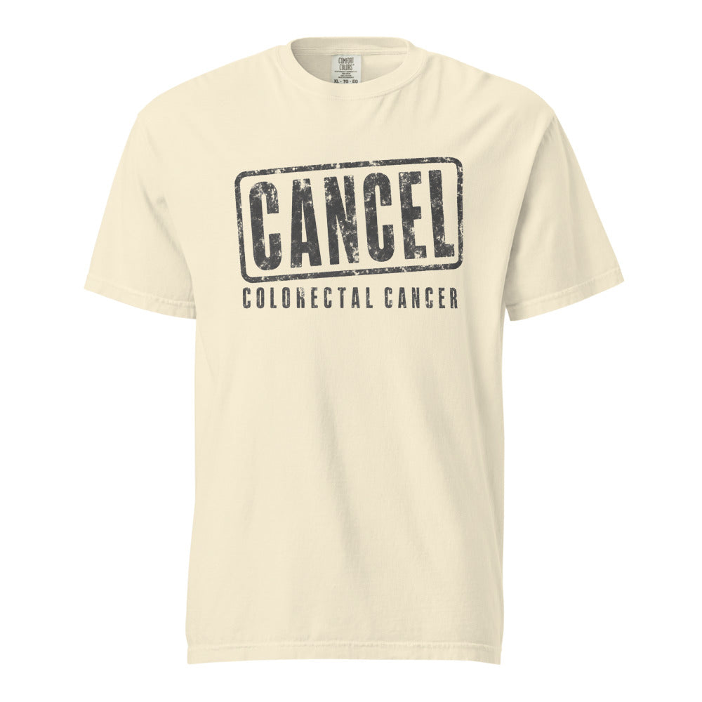 Cancel Colorectal Cancer — Tee — Ivory (front)