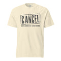 Cancel Government Shutdown — Tee — Ivory (front)