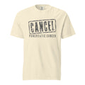 Cancel Pancreatic Cancer — Tee — Ivory (front)