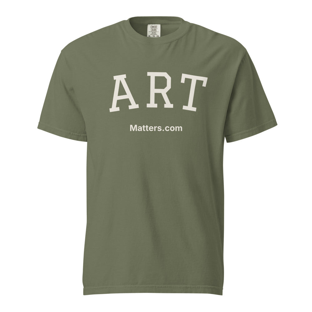 Art Matters — Heavyweight Tee — Moss