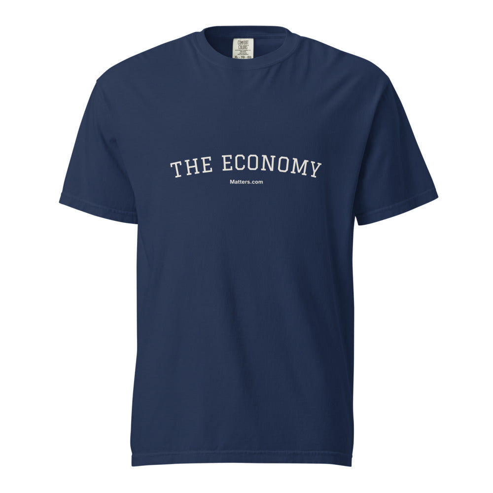 The economy — Collegiate Edition Tee — True Navy