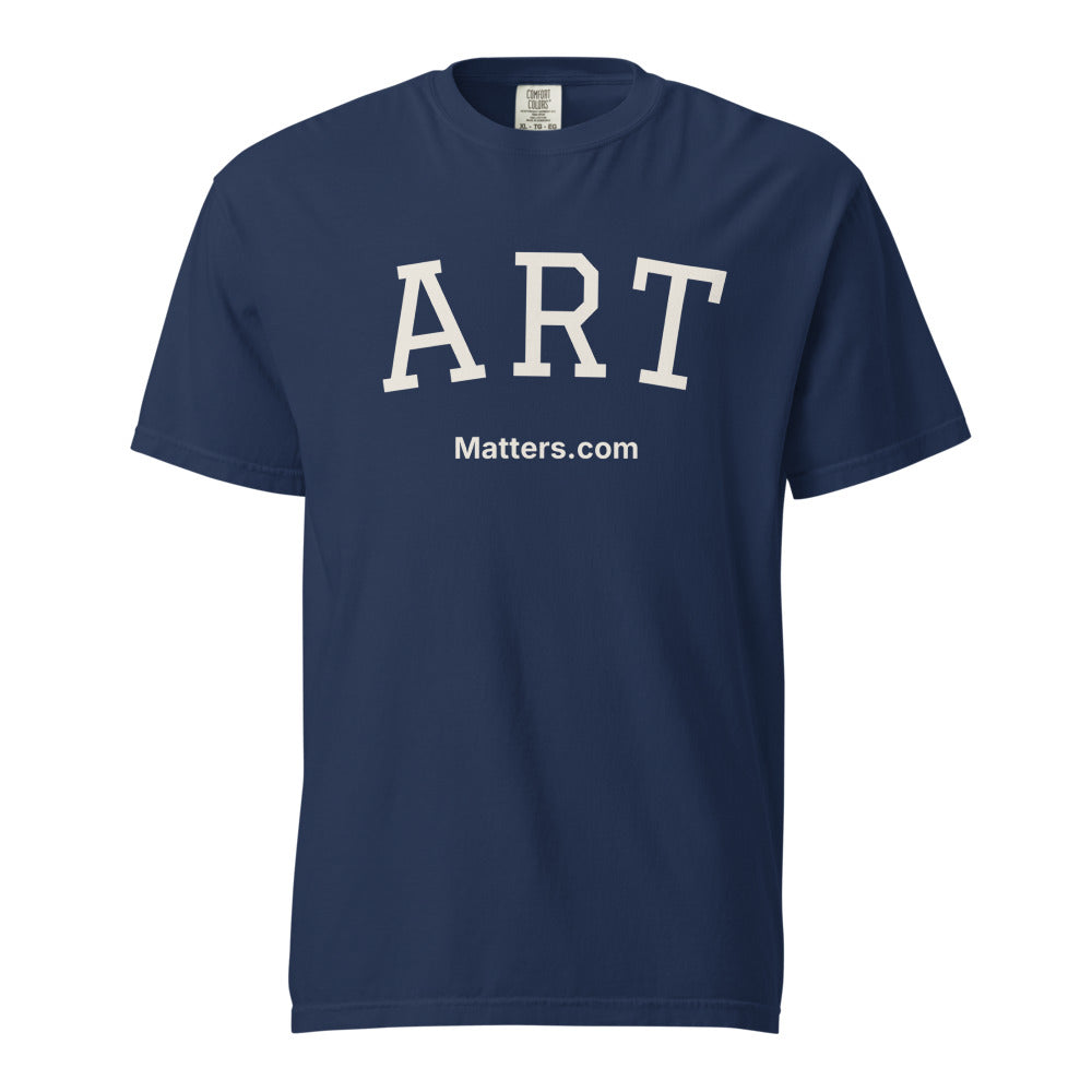 Art Matters — Heavyweight Tee — True Navy