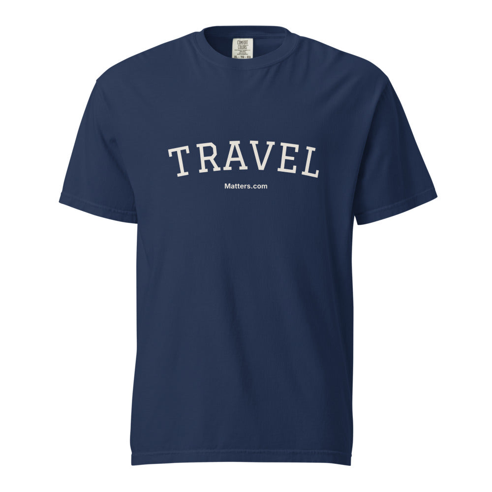 Travel — Collegiate Edition Tee — True Navy