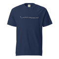 On my way to a college football day — Tee — True Navy (front)