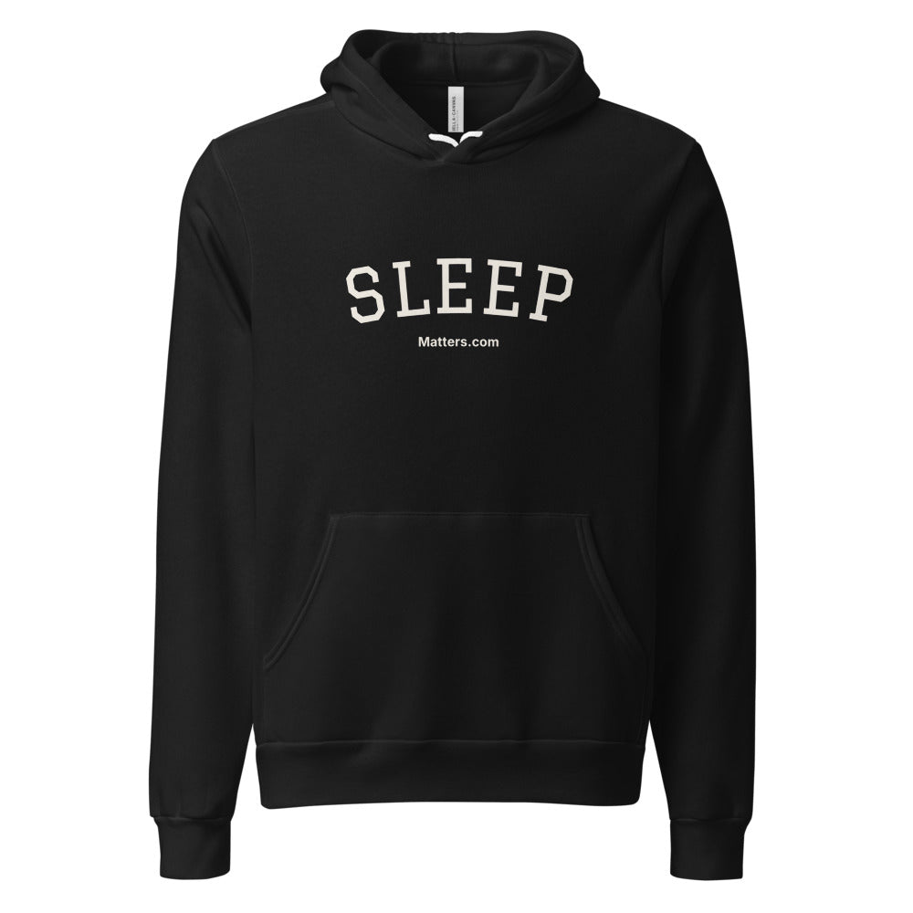 Sleep — Collegiate Edition Hoodie — Black