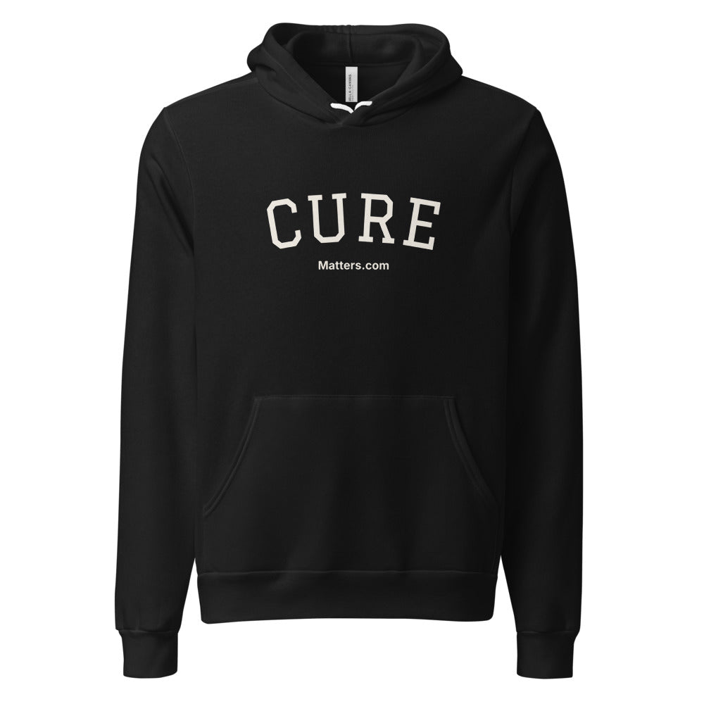 Cure — Collegiate Edition Hoodie — Black