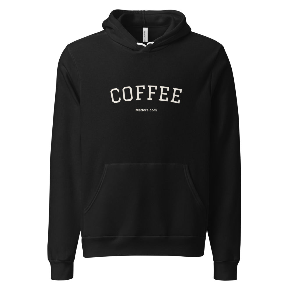 Coffee — Collegiate Edition Hoodie — Black