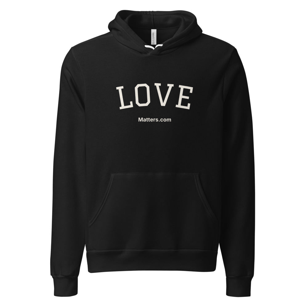 Love — Collegiate Edition Hoodie — Black