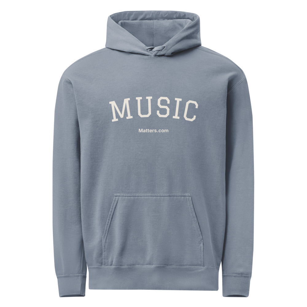 Music — Collegiate Edition Hoodie — Blue Jean