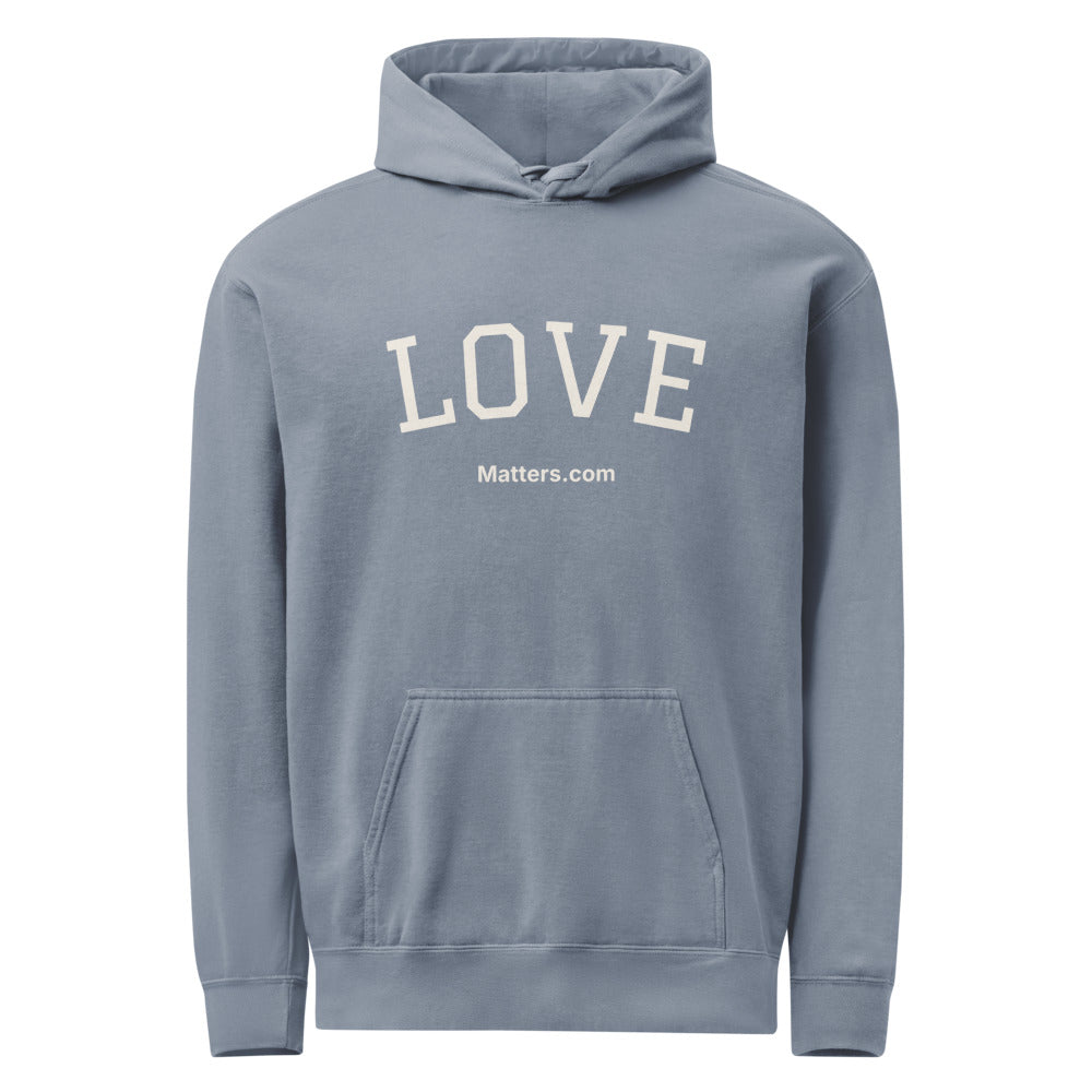 Love — Collegiate Edition Hoodie — Blue Jean
