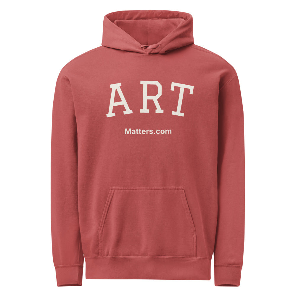 Art — Collegiate Edition Hoodie — Crimson