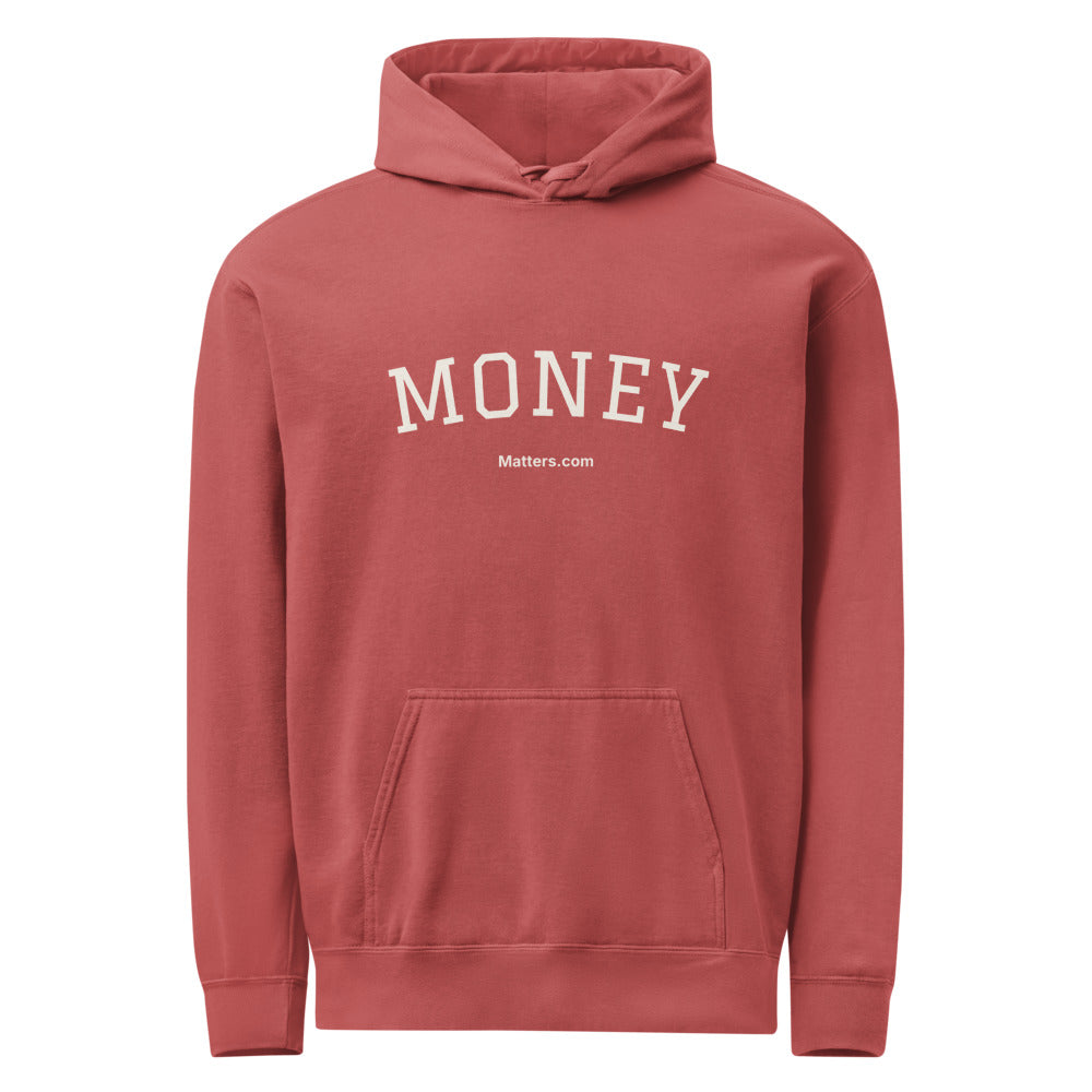 Money — Collegiate Edition Hoodie — Crimson
